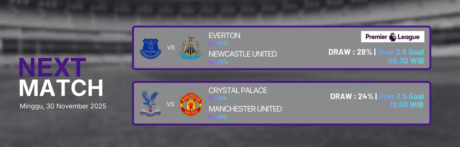 Premier League 30 Nov 2025