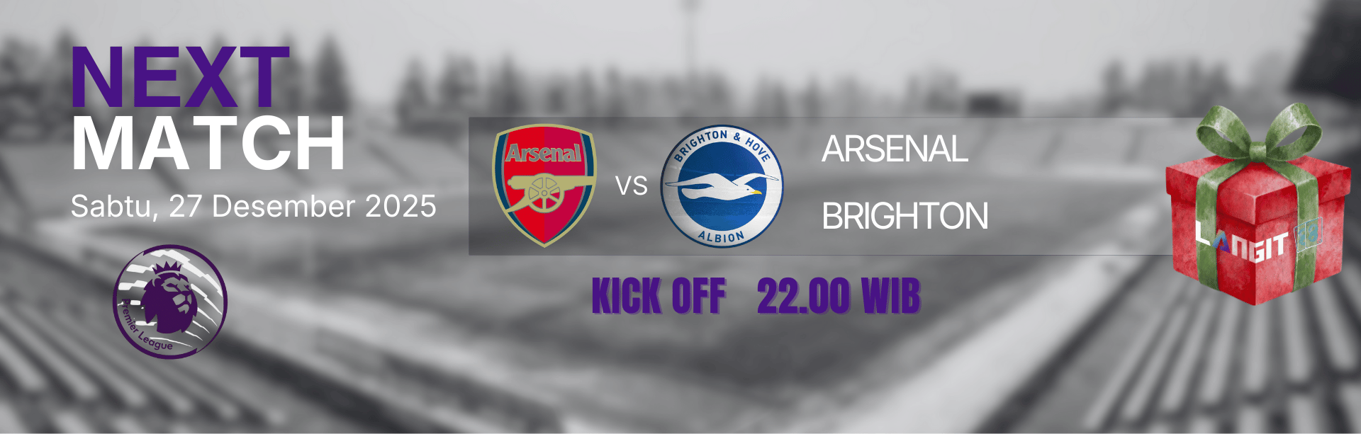 EPL ARSENAL VS BRIGHTON