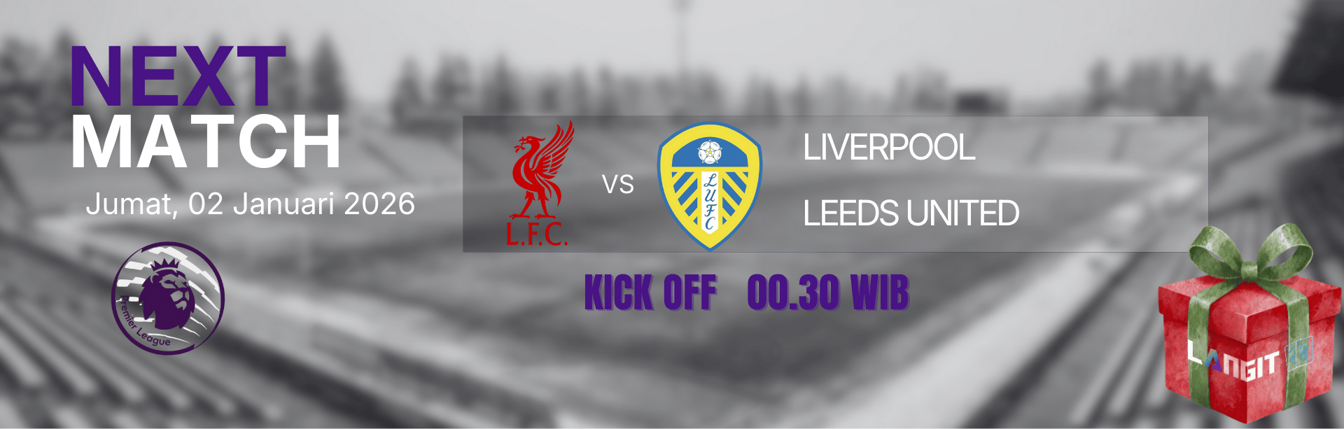 EPL LIVERPOOL VS LEEDS