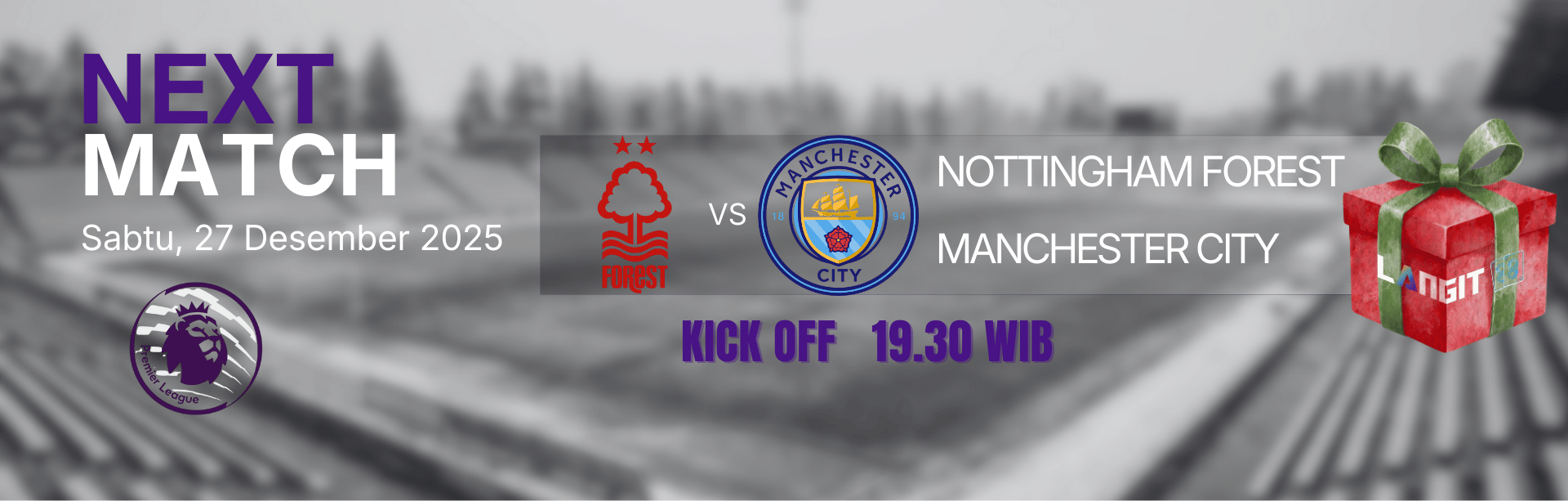EPL NOTTINGHAM VS CITY