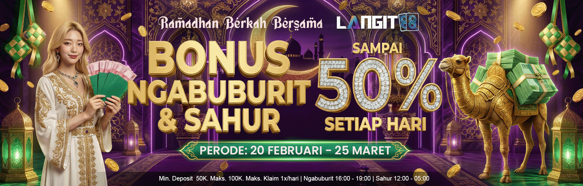 BONUS SPECIAL SAHUR DAN NGABUBURIT BERSAMA LANGIT88