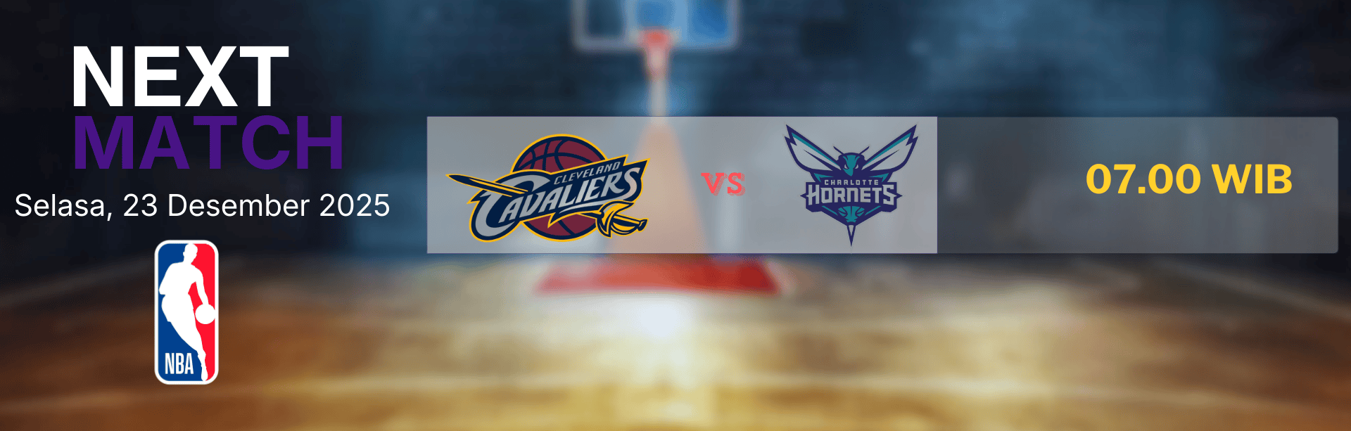 NBA CLEVELAND VS HORNETS