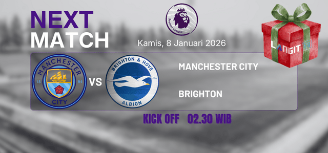 EPL CITY VS BRIGHTON